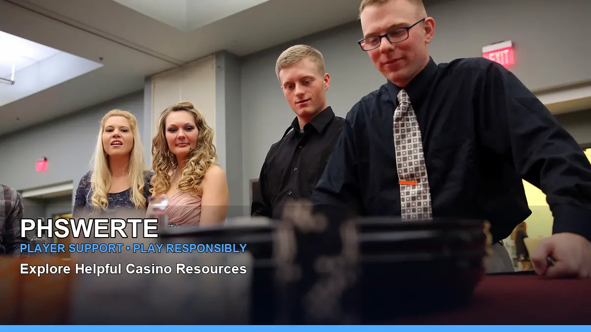 PHSWERTE casino terms and player information for the Philippines