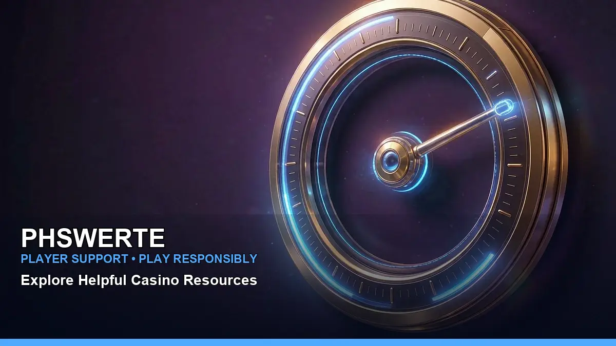 PHSWERTE mindful pause play responsible gaming guide highlighting mobile-friendly casino play