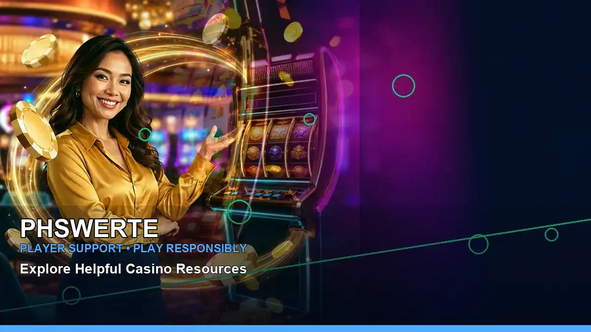PHSWERTE left-framed first casino deposit and wallet options highlighting mobile-friendly casino play
