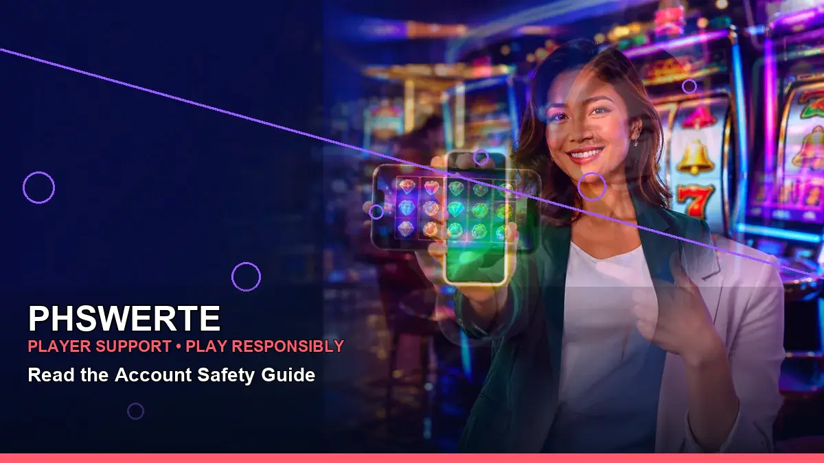 PHSWERTE PHSWERTE tennis information for Philippine users scene with right-framed fantasy online slot games for players in